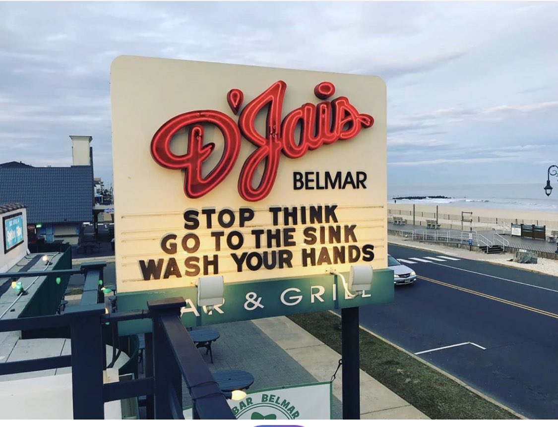 Djais: Stop think go to the sink wash your hands