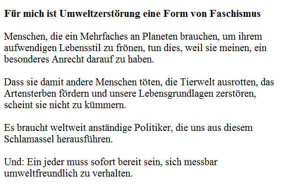 AnnarosaBrito's tweet photo. Wer uns weiterhin das Loblied der Globalisierung singen will, dem misstraue ich bis auf die Knochen.
Es geht darum, sofort ein neues, umweltfreundliches #Handelssystem aufzubauen.
Weite Transportwege mit fossiler Verbrennungsenergie müssen für Waren und Menschen verboten werden! https://t.co/4P9dBLw6bq