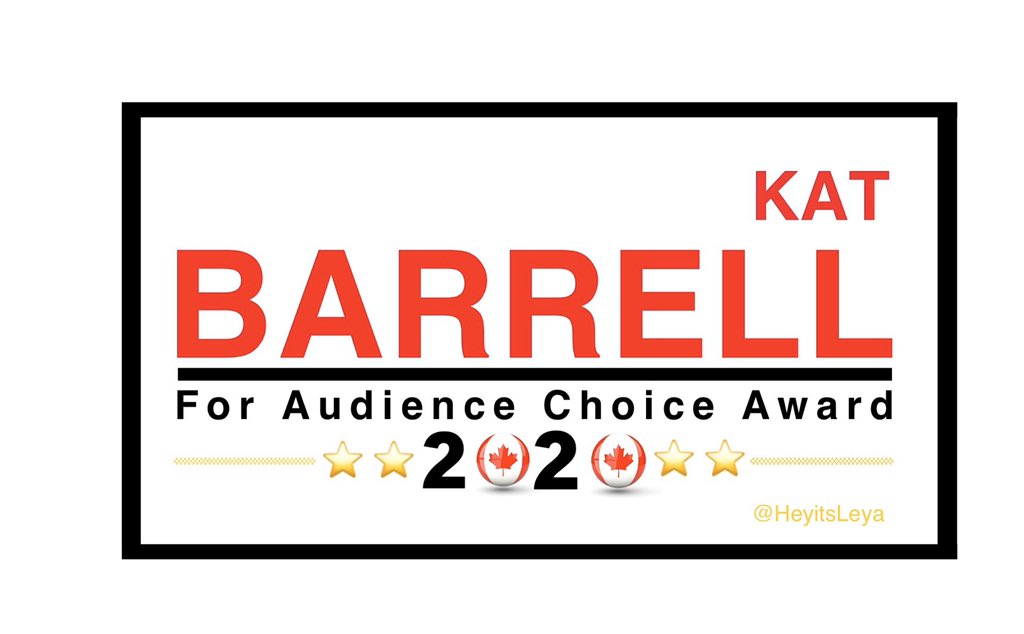 HeyItsLeya's tweet photo. This is what happens when I get bored at home 🤪😉 👇 

Anyways, VOTE, VOTE, VOTE! #KatBarrell #CdnScreenAwards https://t.co/OktxV1PyfZ