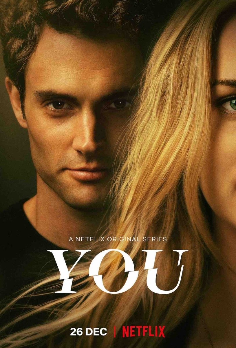 You (2018) 2 Seasons - Netflix:  https://www.netflix.com/title/80211991?s=i&trkid=13747225