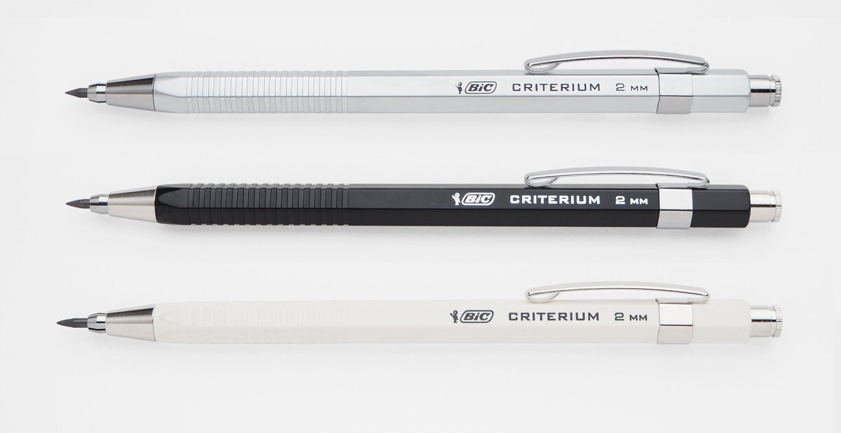 BIC Criterium 2mm芯ホルダー3兄弟の在庫ございます。 一つ前の世代の