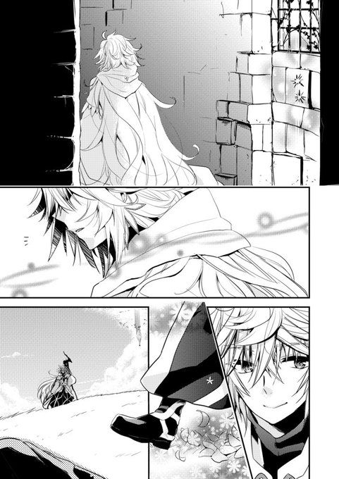 【再録】6章のアヴァロンの話
実装前に描いたマーリンのデザインを修正しました
#FGO 