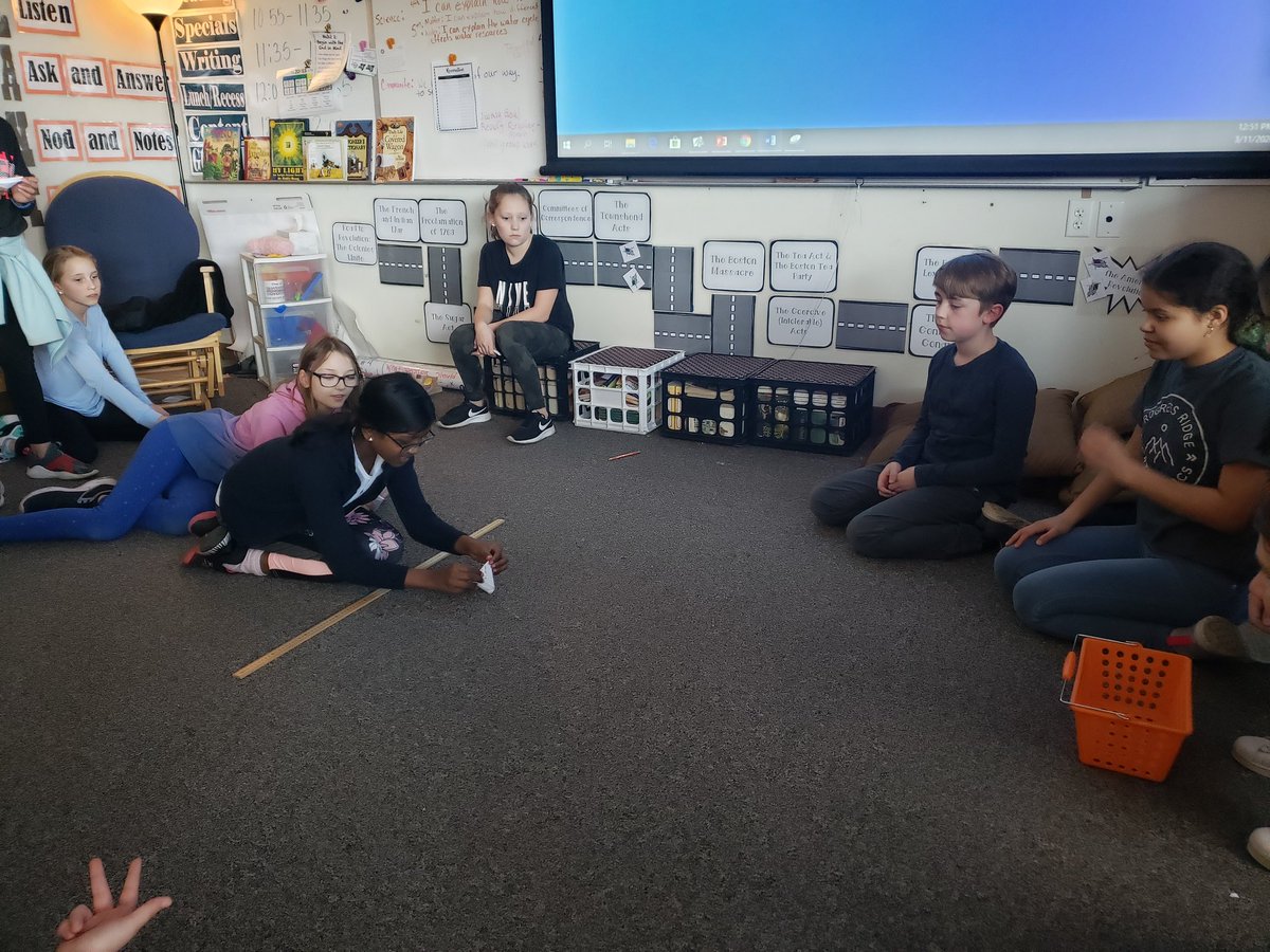 JamminJoneses's tweet photo. When you are part of the Committee of Correspondence and King George intercepts your letters there is a price to pay. Welcome to the Road to the Revolution 5th grade Jammin Joneses. Will you survive? #quatamarocks #QuatamaSTEAM https://t.co/ymeV251Axz