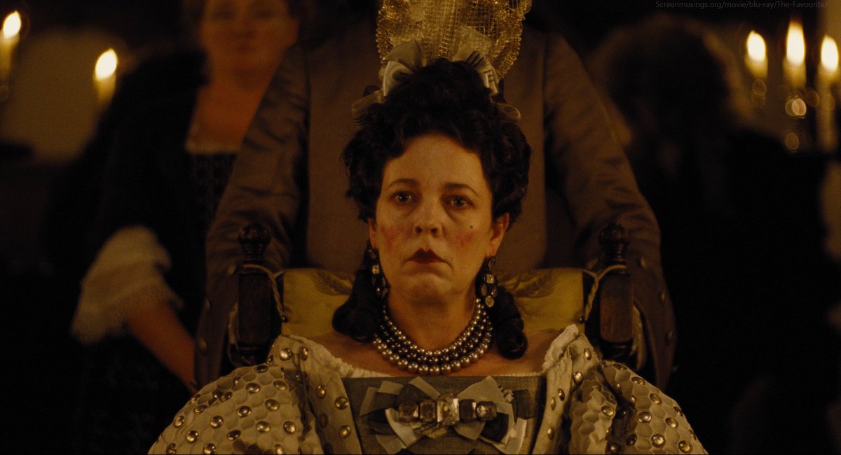 the favourite (2018)★★★★★directed by yorgos lanthimoscinematography by robbie ryan