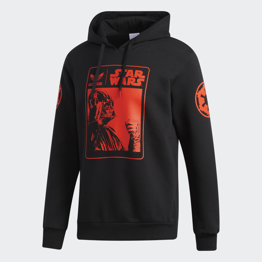 voluntario Persona responsable Garganta adiSpecialist on Twitter: "adidas Originals x Star Wars Hoodie (Darth Vader):  - On sale $52 - Drawcord-adjustable hood - 70% cotton, 30% polyester fleece  - https://t.co/379zVe2q34 #ad #adidas #adidasOriginals #StarWars  https://t.co/H6XTIjKc7d" /