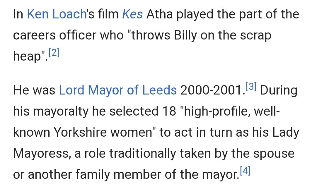 Theatre, opera and local radio (Radio 270 and Radio Pennine) have long been reoccurring themes in my threads. Neil Taggart was on the board of the Leeds Theatre Trust, together with fellow Labour councillor Bernhard Atha, another former Leeds mayor.  https://twitter.com/ciabaudo/status/1080178413527277568?s=19