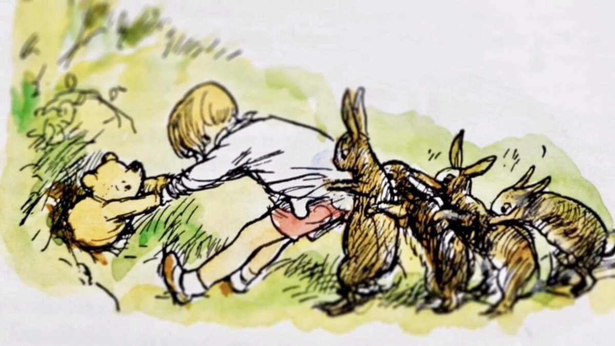 At the end of the week Christopher Robin said, “Now!”
So he took hold of Pooh’s front paws and Rabbit took hold of Christopher Robin, and all Rabbit’s friends and relations took hold of Rabbit, and they all pulled together... ~A.A.Milne #PullTogether #SundayMotivation