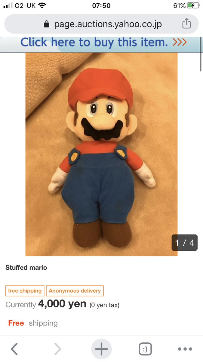 mario party 5 plush for sale