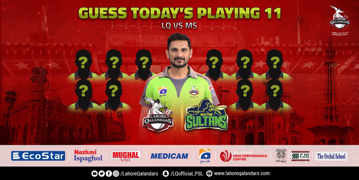 Lahore Qalandars tweet media