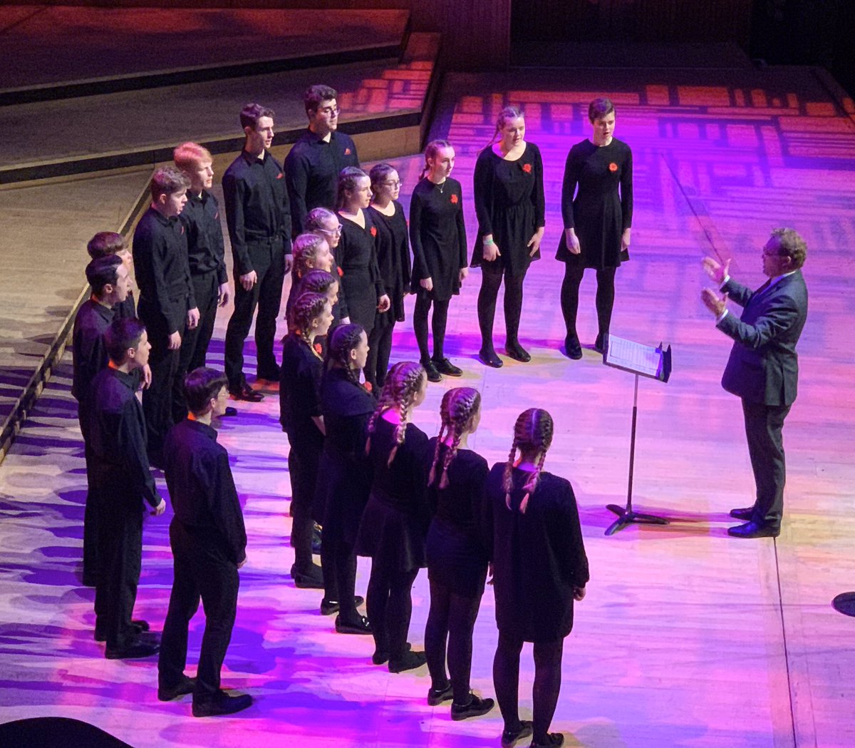 KCMusicdept's tweet photo. Last week started with Sedecim and Choristers performing in a National choir final at London’s Royal Festival Hall and ended with a superb Teatime Concert on Friday afternoon. https://t.co/LULbof4TLf