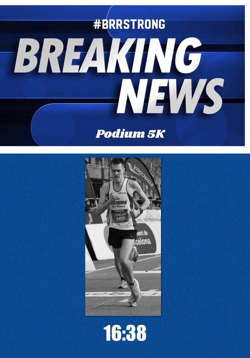 bbroadrunners's tweet image. Last night he broke the club record set by Adam Booth of 17:22 last April at Worden 5K! @podium5k This is the fastest we have recorded for anybody in our club over the distance! Well done @ClucasMichael and a pat on the back to your coach @RunFish82 #brrstrong #5k #recordbreaker