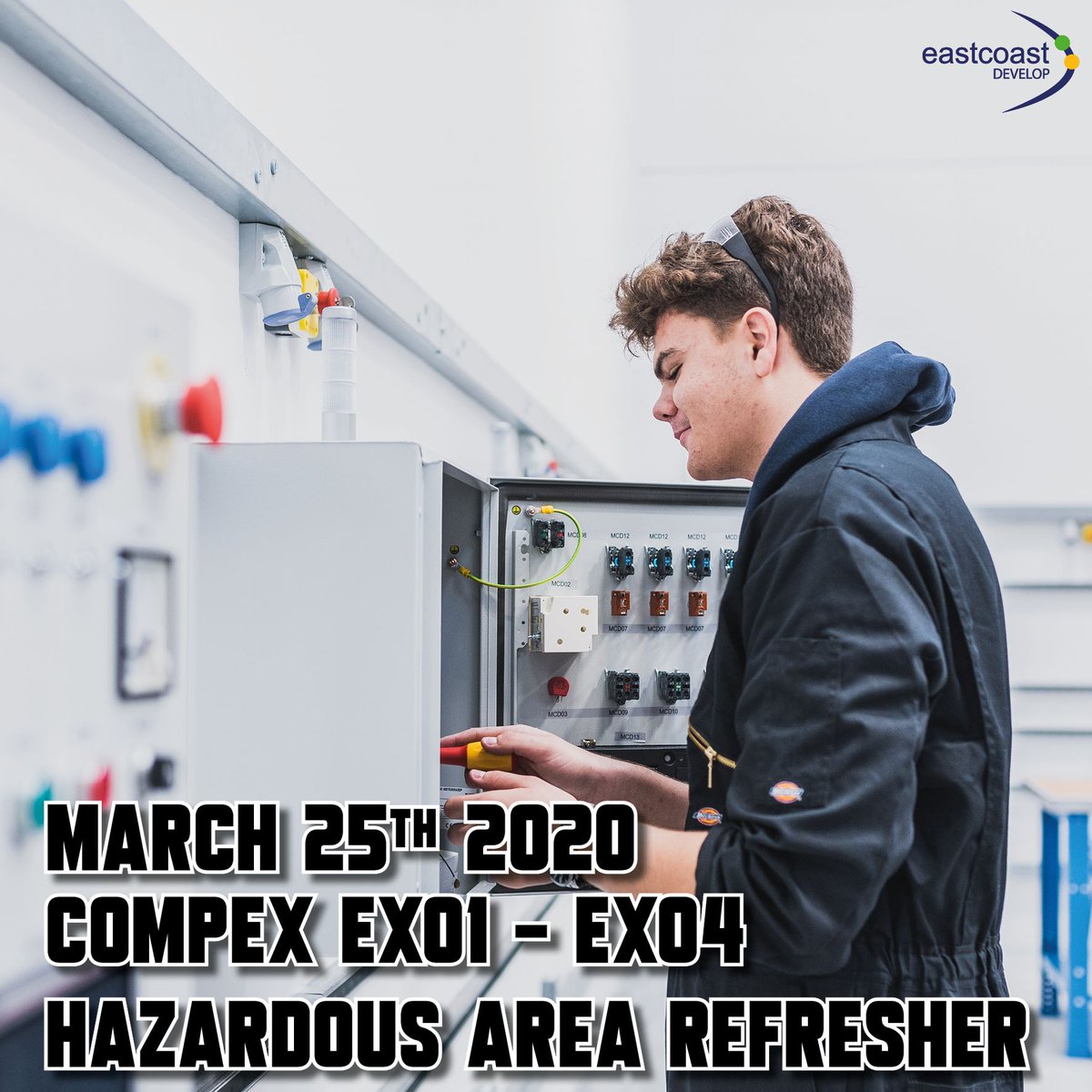 EC_Develop's tweet image. Our CompEx EX01 – EX04 Hazardous Area – Refresher course is taking place on Wednesday 25th March. Book your place now: buff.ly/2RgkVR7