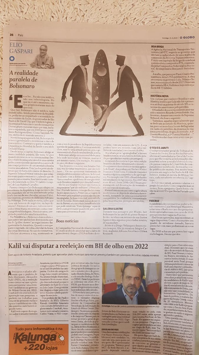 AmaroSilva77's tweet photo. Segue aqui a coluna completa do Élio Gaspari. Acreditamos ter plena competência para atuar nas trincheiras do combate científico da pandemia mundial do coronavirus.@lhmandetta @MinEconomia @minsaude @Astro_Pontes #aprovadosFiocruz. https://t.co/n3t6kSMkJu