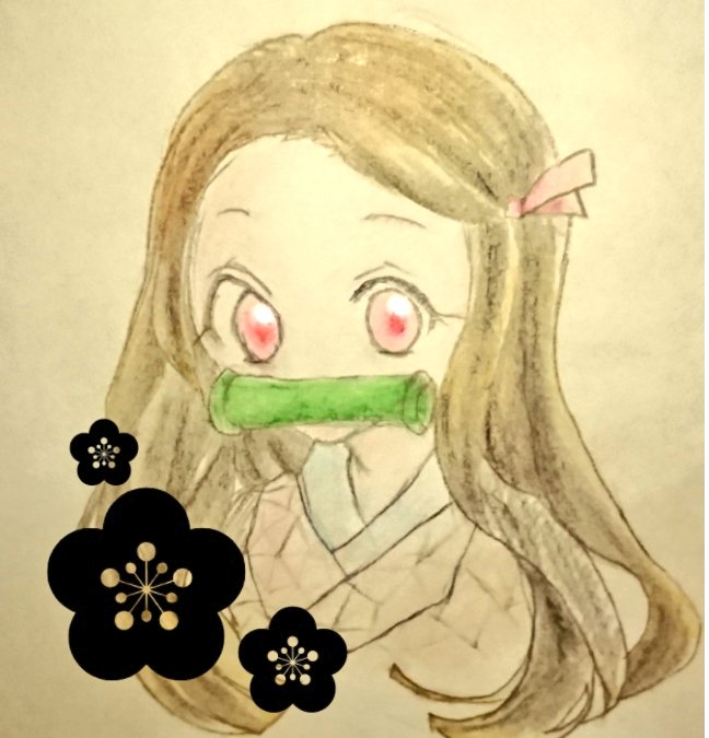 よっこ🎁12/21売り子西3ミ37bさんがTwitterに投稿した竈門禰豆子(鬼滅の刃)のイラスト。