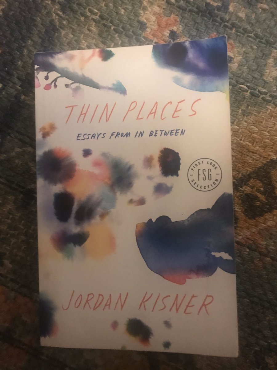 One of the best essay collections of the year, out just over a week ago from  @jordan_kisner.