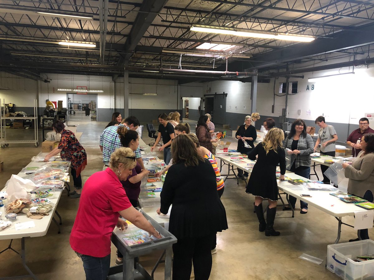 RSSchoolsNC's tweet photo. RSS Staff working hard today - Sunday Mar 15 preparing packets &amp; ironing out details for eLearning days. #RSSinspires https://t.co/4GL2ZWCEAY