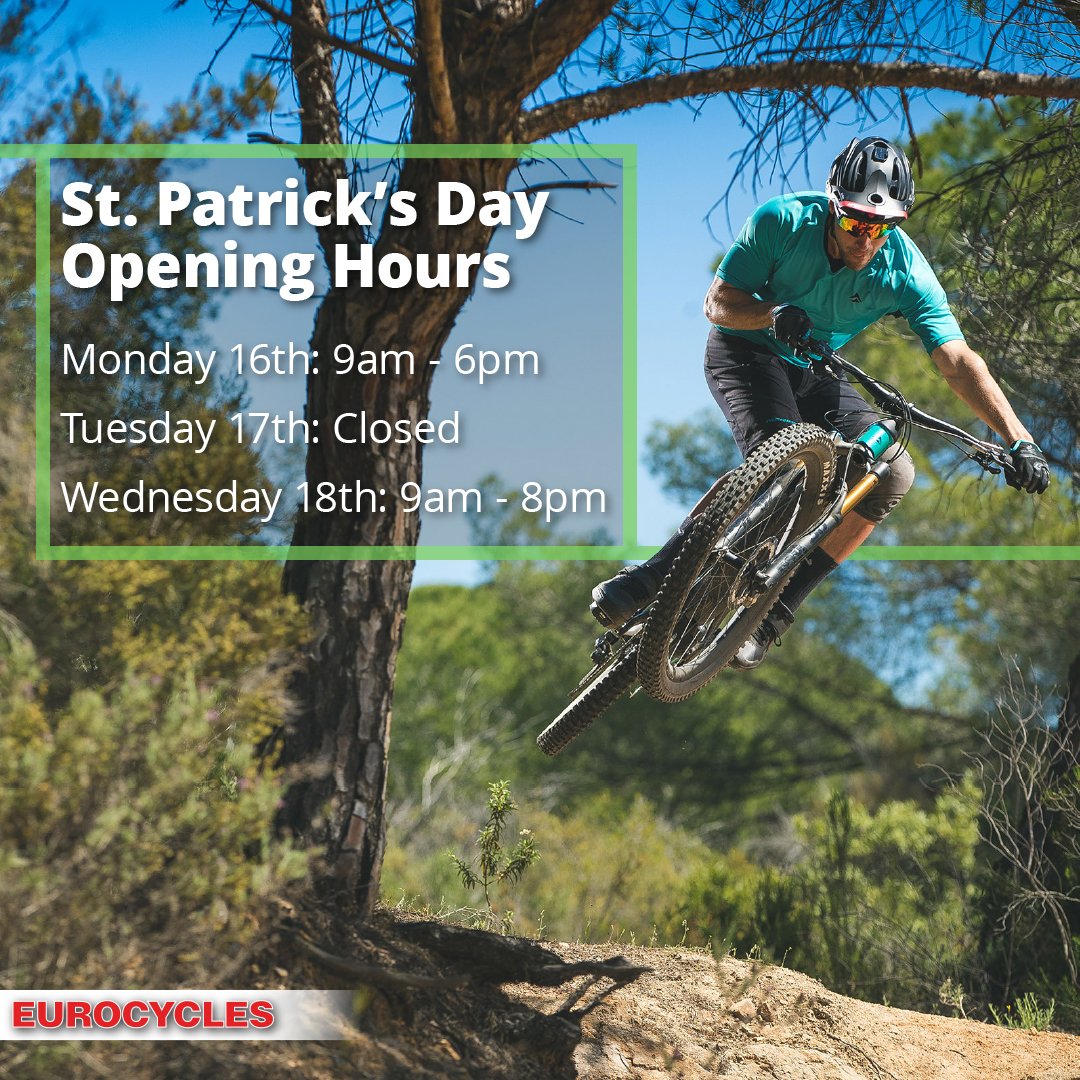 We are closed Tuesday 17th☘️We hope everyone has a great St Patrick's Day💚