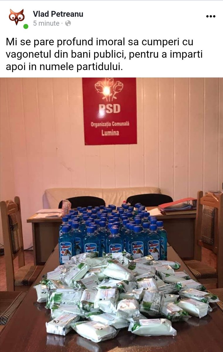 gusteru's tweet image. Dacă vă intrebați de ce nu găsiti diverse produse de igiena prin supermarketuri, să știți că le găsiti la #PSD
