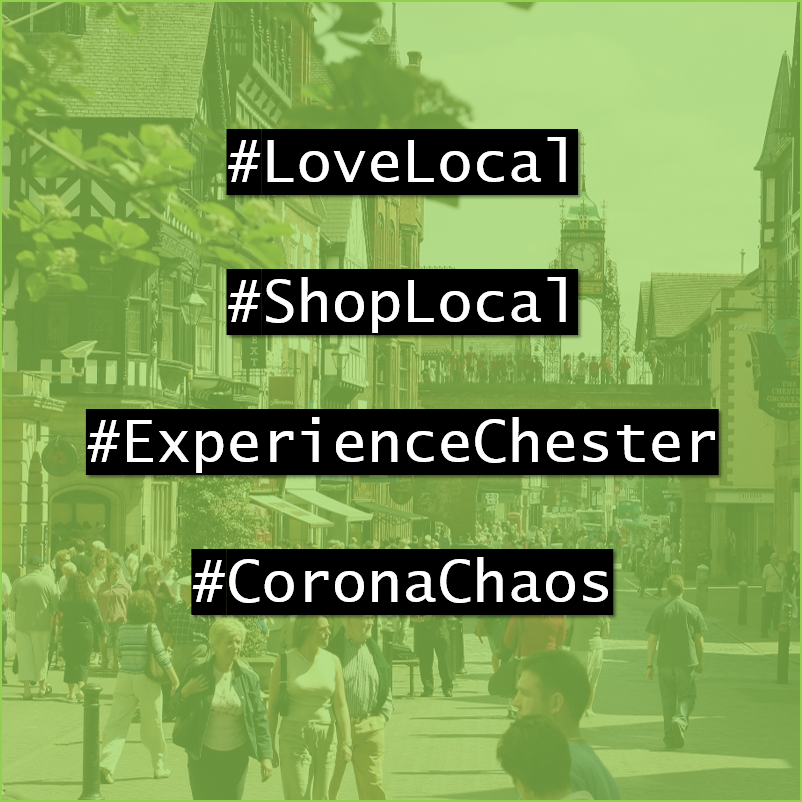 1000 points of street cred to anyone who has supported a local business since #coronachaos. Comment with the business names and RT to spread the love #ExperienceChester #ShopLocal #LoveLocal