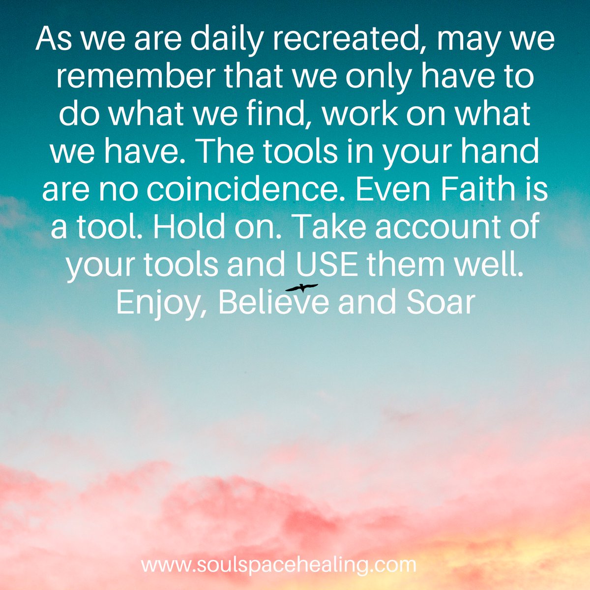 SoulspaceH's tweet photo. Enjoy, Believe and Soar
https://t.co/NABAiC0Yxj
#selfworth #beliefs #mindset #thoughts #transformyou #toolkit #forgiveness #success https://t.co/dPB6NxIWkn