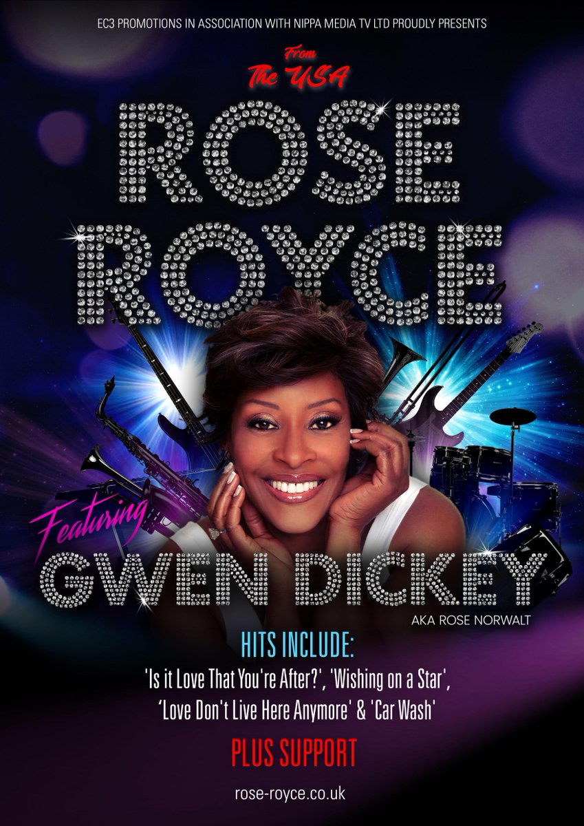 🎶At the car wash, Whoa whoa whoa whoa. Talkin' about the car wash, girl. Come on, ya'all and sing it for me. 'Car wash'. Oooh ooh ooh. 'Car wash, girl' 🎶 From the USA, Rose Royce are Back! Miss Gwen Dickey is bringing the disco beat so to Weston -bit.ly/plaRoseR20