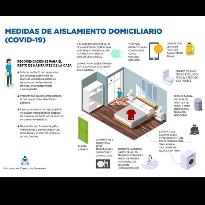 Qué podemos hacer si tenemos un caso de COVID-19 en nuestro entorno? Aquí os dejamos una guía muy sencilla. 🚒👨🏽‍🚒🚒