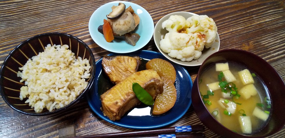 ようこ モヤさま 上川さんキタwww 必殺技の言い方がカッコイイ おうちごはん ぶり大根 里芋の煮物 カリフラワーのポン酢がけ 豆腐と油揚げのお味噌汁 モヤモヤさまぁ ず2 上川隆也