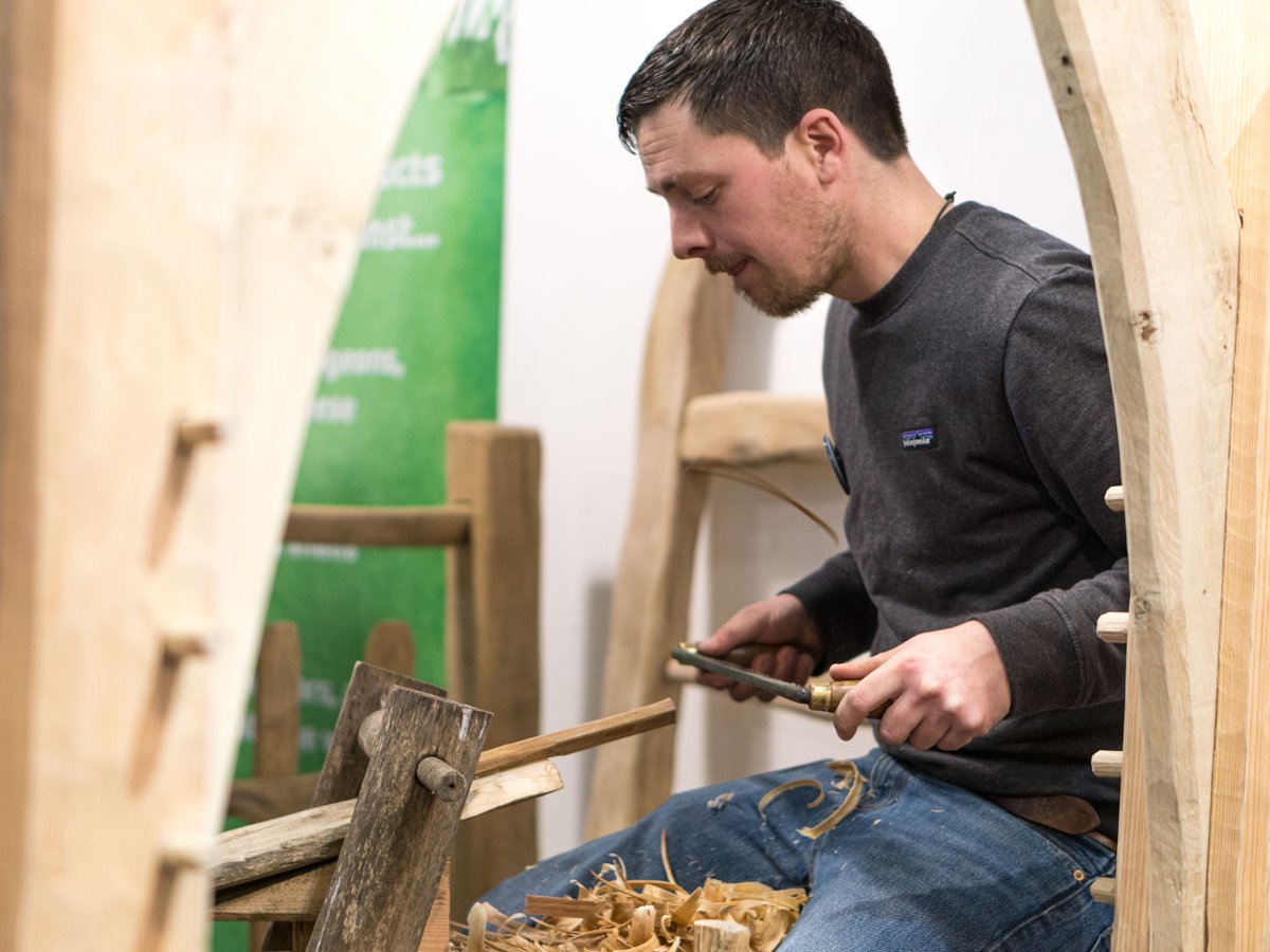 CumbriaHGShow's tweet photo. Mountain Oak Woodcraft make high quality timber products from local, well managed woodland which harness the natural strength and beauty of wood. Find them in Hall 2 at the show this weekend! https://t.co/KQC3cr4e5R