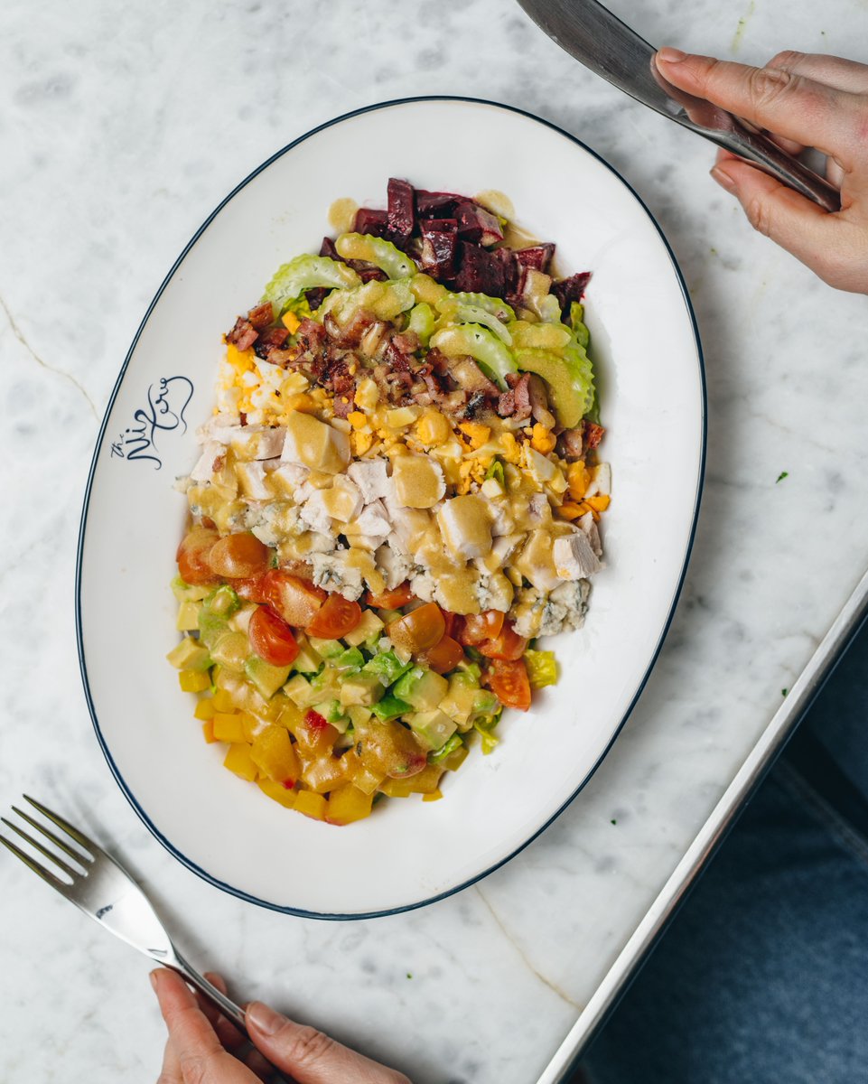 Health is wealth, right? Join us at @theniterylondon for a taste of our Cobb Salad. Golden and purple beets, roast chicken, bacon, brutish blue cheese, Cotswolds legbar boiled egg, avocado, celery and tomatoes on a bed of crisp lettuce. Pure goodness.