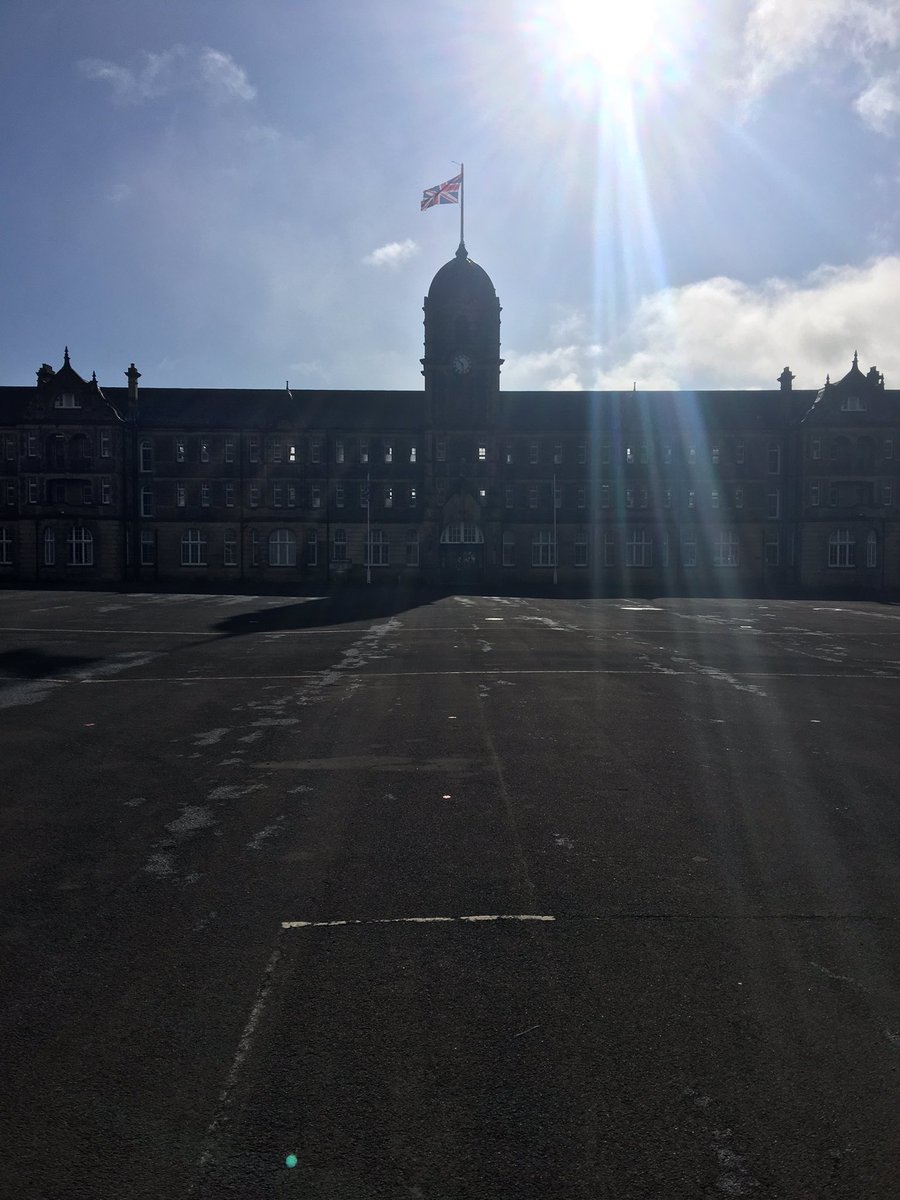 The lull before the storm.  <a href="/atu_scotland/">ATU (Sc)</a> proud Reservists from across #Scotland will soon be filling this parade square. #ArmyConfidence <a href="/HqItg/">Initial Training Group (Army)</a>