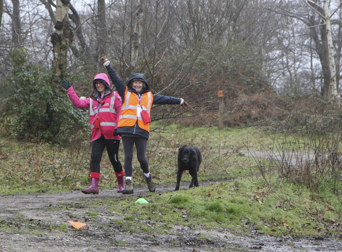 Our lovely #tailwalkers who seem to be enjoying themselves far too much!