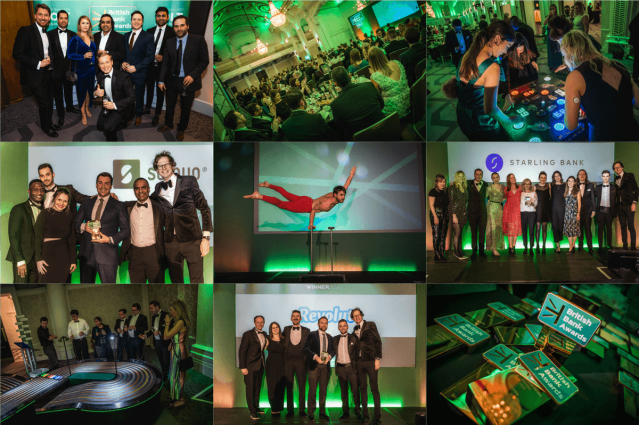 Anna73211230's tweet photo. We're sending a big congrats to all of the winners and nominees at last night's #BBA2020! As Headline Sponsor this year, it's inspiring to see all of the great effort being made to drive the financial landscape forward &amp; empower more people with their money! ⚡️#unthinkmoney https://t.co/d0MSvxTL8f