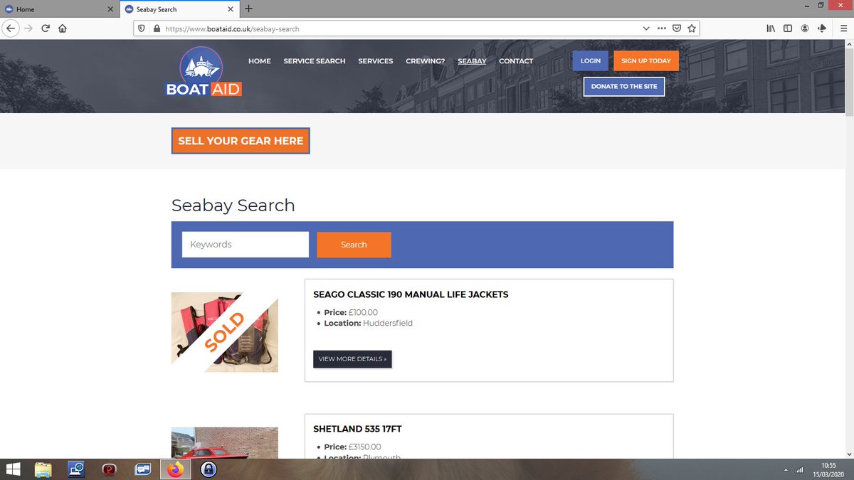 Great to see another item SOLD on our seabay section and it's FREE! Why not sell your stuff now! <a href="/Boataiduk/">Jennifer Hewitt</a> #SundayMorning #sailingstuff #sell #weekendvibes