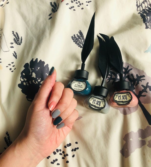 羽根ペンネイルポリッシュのtwitterイラスト検索結果 古い順