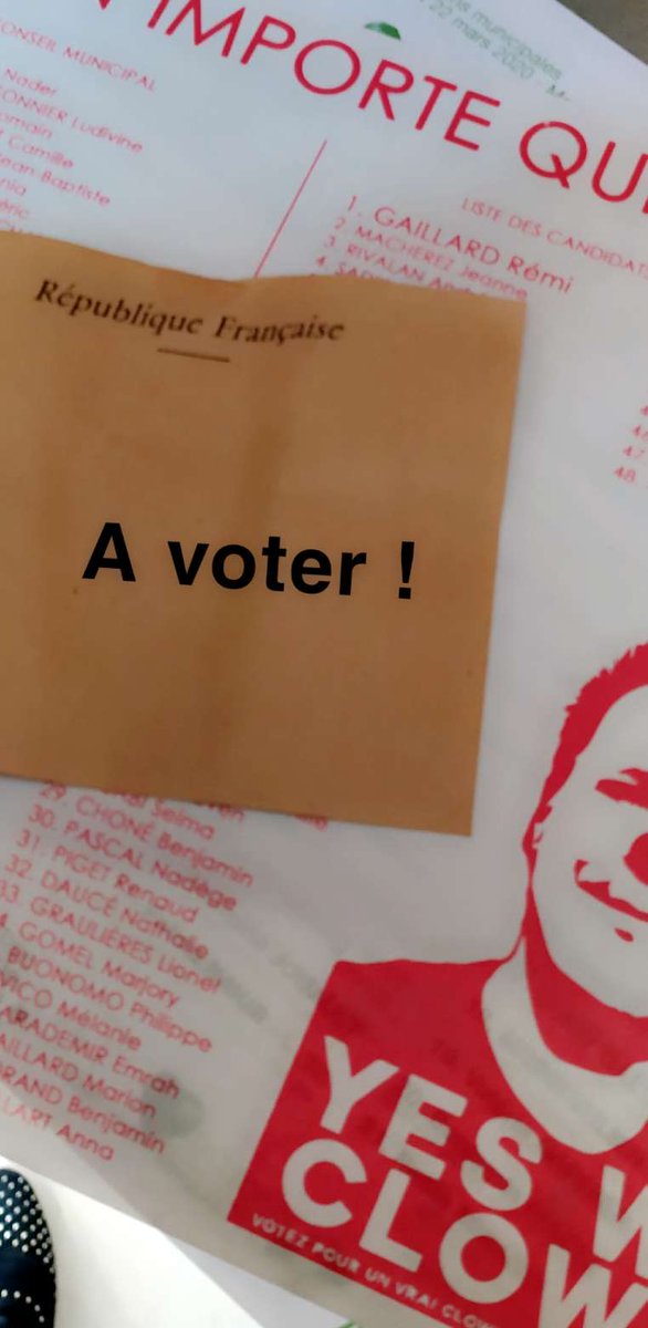 maemaronne's tweet photo. @nqtv A très vite Monsieur le Maire ! 😁🤡 https://t.co/JbSVKiGqcv