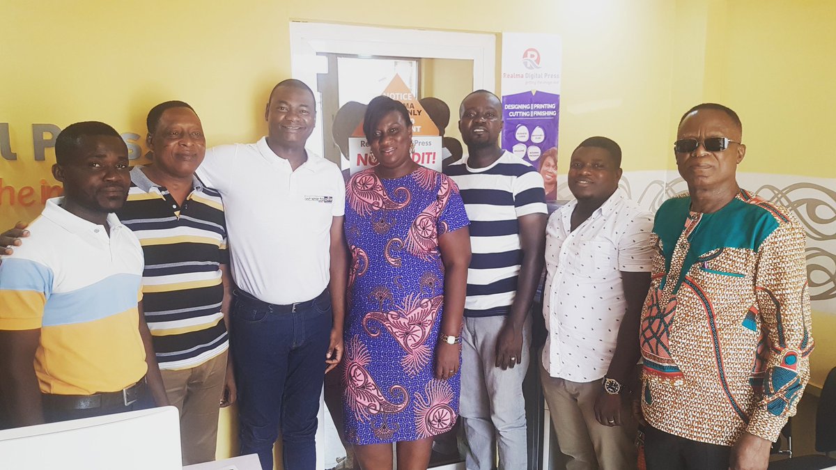 🤝Engaging meeting with Executive Council Members of NewTown Printers Association, Accra Ghana on industry matters and #WAITEX/#PROPAK 2020. #Collaboration #Impact #Industry #ConsistentGrowth #Sustainability #ExpectMore. Best regards, Joju - wheretoprintmagazine.com