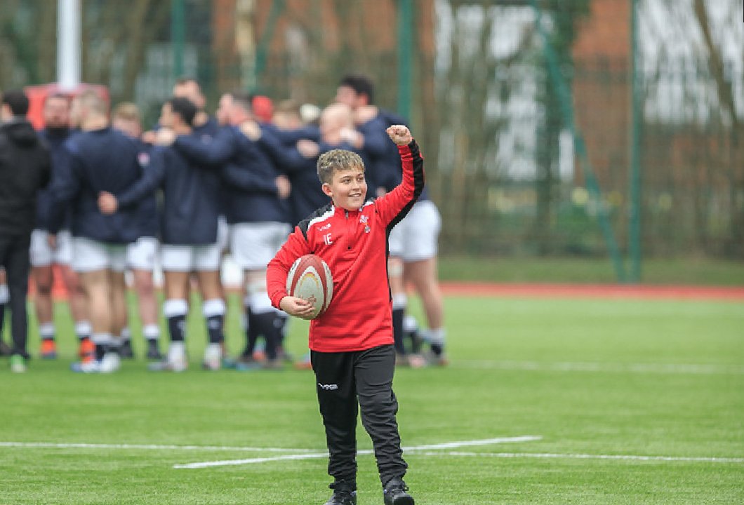 There are so many wonderful images from our @deafrugby victory last week against @WalesDeafRugby to secure #homeandaway wins this season. I don't know any of these kids, but this joy and freedom is the reason we do what we do #rugby