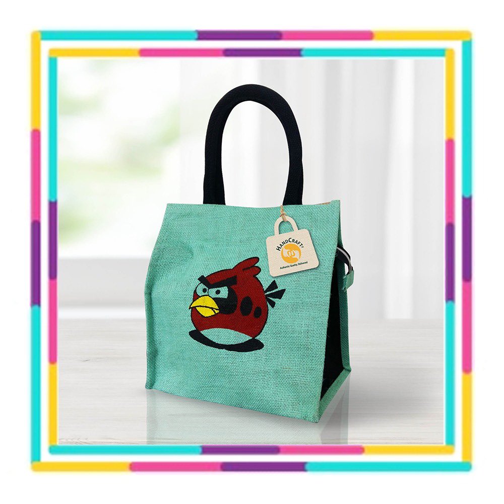 HANDCRAFTJute's tweet photo. A bag with a nice and catchy color with a beautiful print of Angry Bird.
Visit our website - https://t.co/4IYzriWEeL
#handcraftworldwidecompany #jute #bag #jutebag #colourful #print #angrybirds #joinus #makeprofits #reseller #wholeseller #retail #startup #ecofriendly https://t.co/O0PeIdpMRs