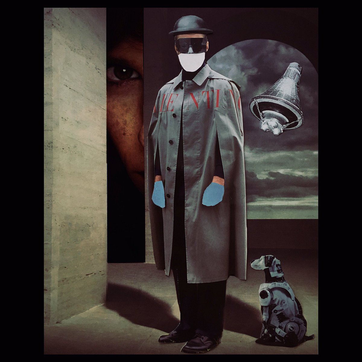 downeyes76's tweet photo. #covid_19 #virus #confinement #notwithoutmydog #contemporarycollage #collage #artwork https://t.co/epaiJP1r1k