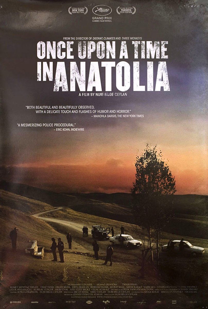 For a little tonal whiplash I checked out 2011's ONCE UPON A TIME IN ANATOLIA. A group of men search the Anatolian countryside for a body while having contemplative conversations. The film's muted, pastoral beauty felt mired in the meandering ideas of its characters.