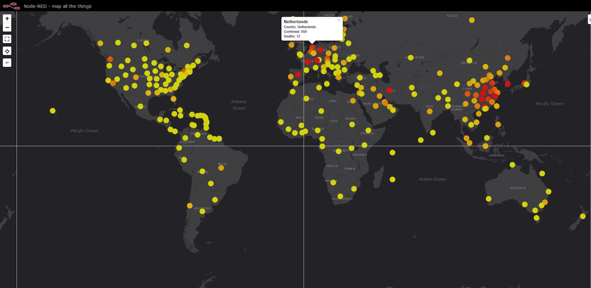 #COVID19NL #Coronavirusnl #ikblijfthuis #covid_19
Corona info on Worldometers: worldometers.info/coronavirus/

and a Corona map in node-RED:
flows.nodered.org/flow/3bfc75934…