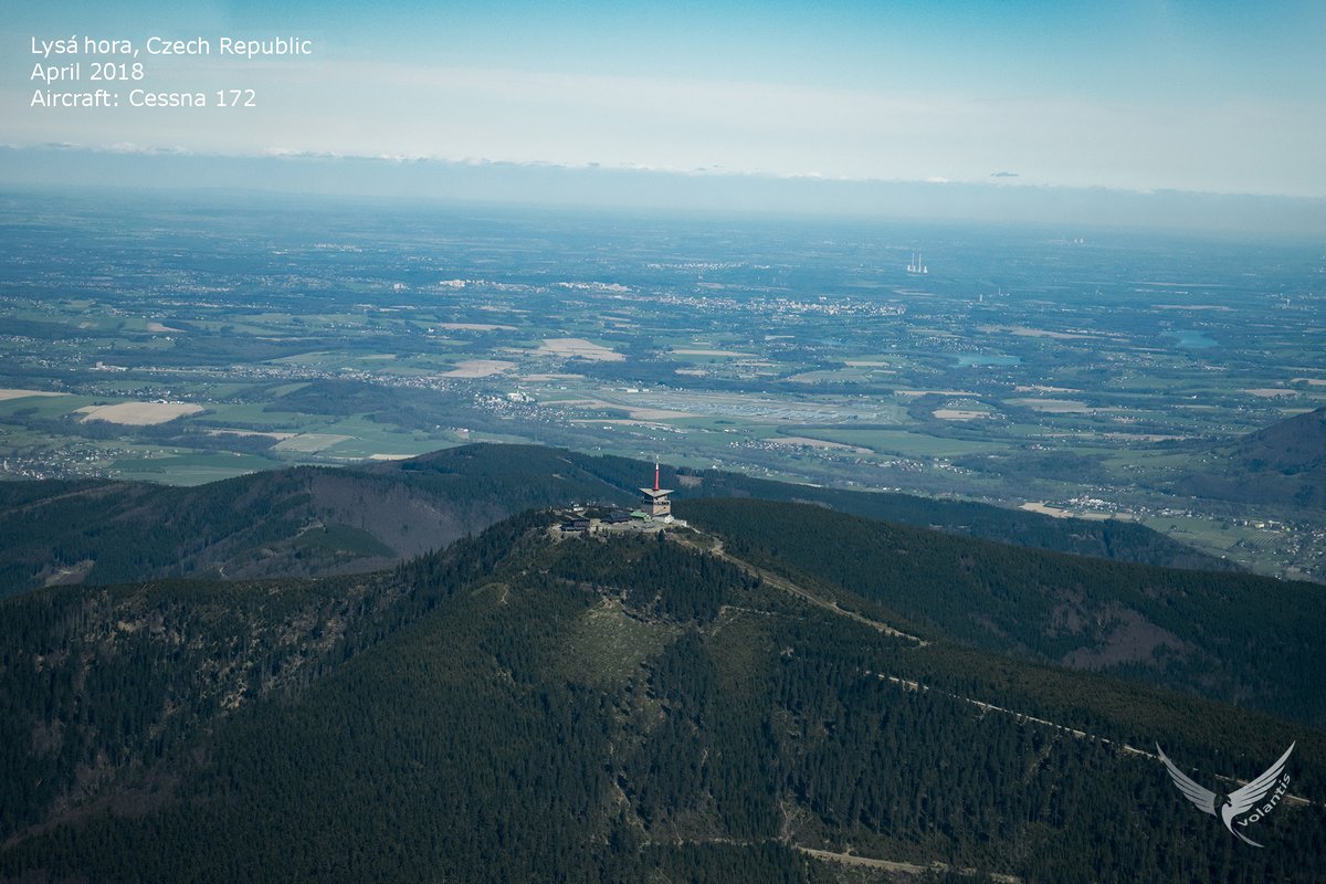 LadislavVenc's tweet photo. "Views from the top..." :: Lysá hora, Czech Republic #VisitCZ #pilotlife #travel https://t.co/RGQ77puqBV