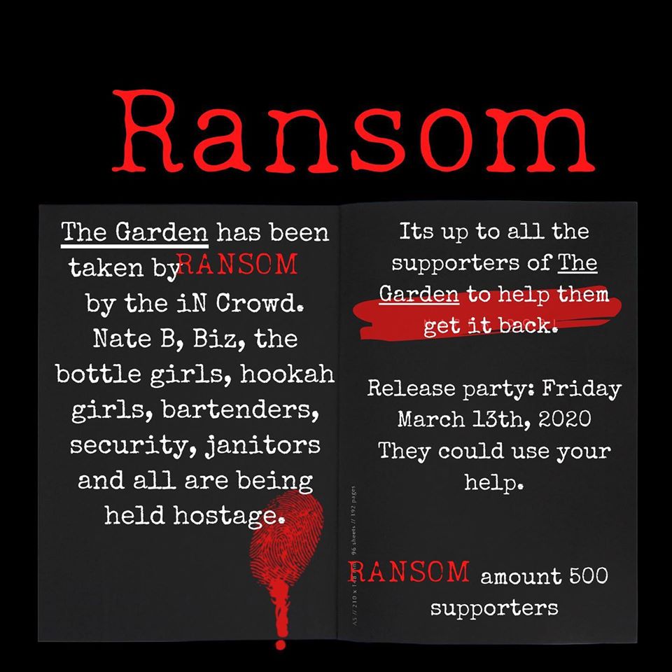 InCrowdHsv's tweet photo. The Garden had to pay!

#InCrowdHsv #Ransom #PayUs #Talent #BeyondJustAModel #UnitedWeStand #DontMessWithTheFamily #TheGarden #Support
#HuntsvilleNightLife #NoSmoke #Beauty #Fashion #Talent
#WhatTeamWorksHarder #Nobody https://t.co/J84Yh9OuFB