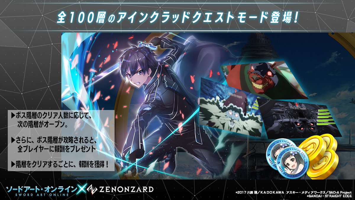 Sao Wikia Some Original Illustrations For The Sao X Zenonzard Collaboration