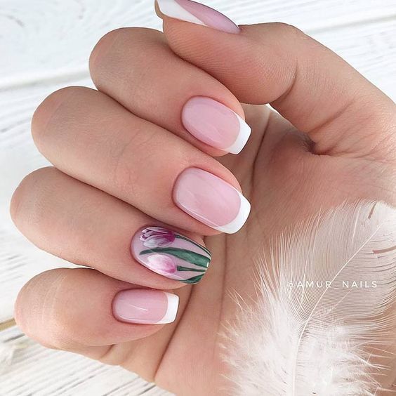 Gorgeous Blooming Yellow Spring Tulip Press on Nails 3D Flower Nails Design  Gel Nails Handmade Nails Rmz1888 - Etsy