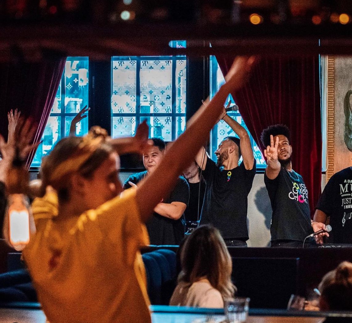 Red Rooster (@redrooster_ldn) on Twitter photo The energy we need right now! No one can lift spirits quite like <a href="/housechoir/">HouseGospelChoir</a> #GospelBrunch #RedRoosterShoreditch The energy we need right now! No one can lift spirits quite like <a href="/housechoir/">HouseGospelChoir</a> #GospelBrunch #RedRoosterShoreditch