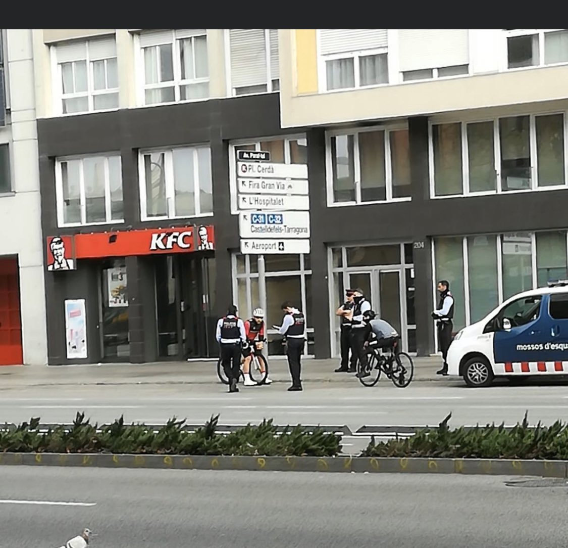 Zwiftcast's tweet image. There is a 3,000 euro fine for cycling in Spain (where I am right now) it is being enforced. See you on @GoZwift