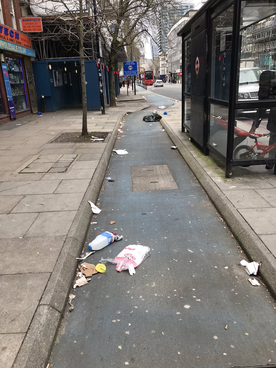 London is probably the dirtiest city in Europe This is such an embarrassment for <a href="/TowerHamletsNow/">Tower Hamlets Council</a>  #london #londindirt #londonlife #livingintheuk