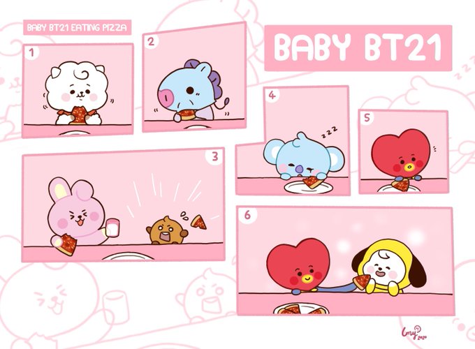 Bt21babyのtwitterイラスト検索結果 古い順