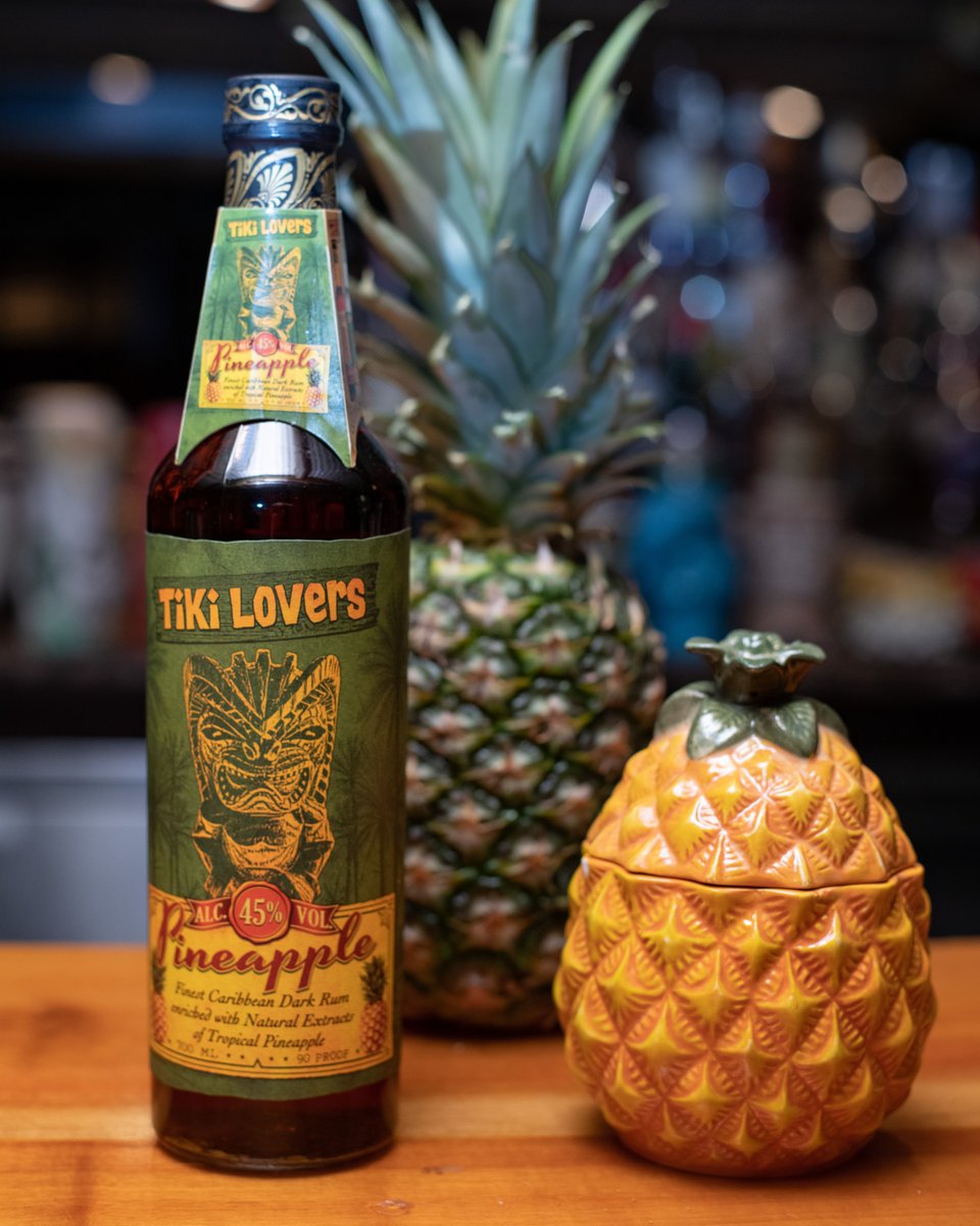 Based on all natural extracts of tropical pineapples, the Tiki Lovers rum is definitely one of our favourites! Come down to try it for yourself 🍍